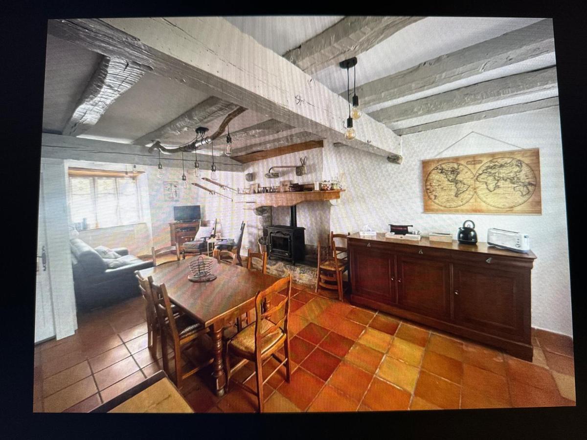 Agreable Maison De Village Au Coeur De Sarrancolin Esterno foto